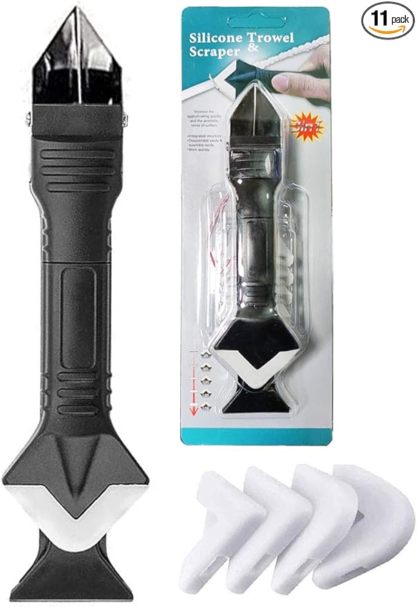 3 in 1 caulking tool