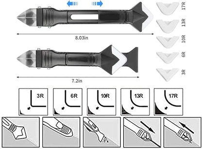 3 in 1 caulking tool