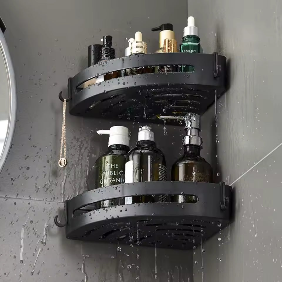 3/2/1 PCS Adhesive shower storage