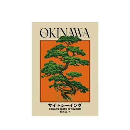 Japanese Retro Okinawa Picture