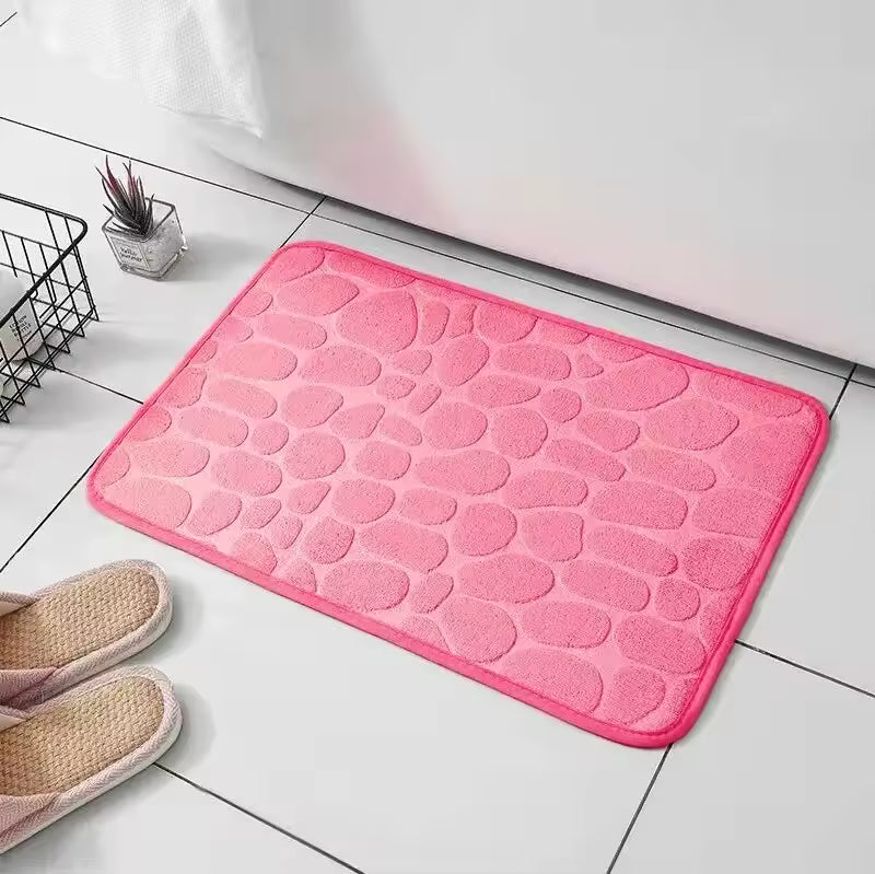 Water absorbing shower carpet