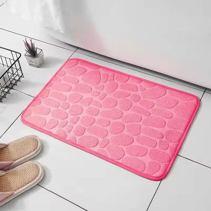 Water absorbing shower carpet