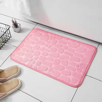 Water absorbing shower carpet