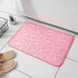 Water absorbing shower carpet