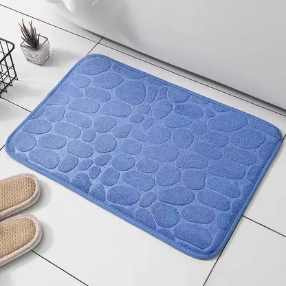 Water absorbing shower carpet