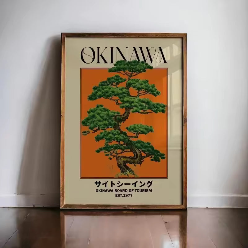 Japanese Retro Okinawa Picture