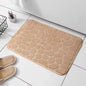 Water absorbing shower carpet