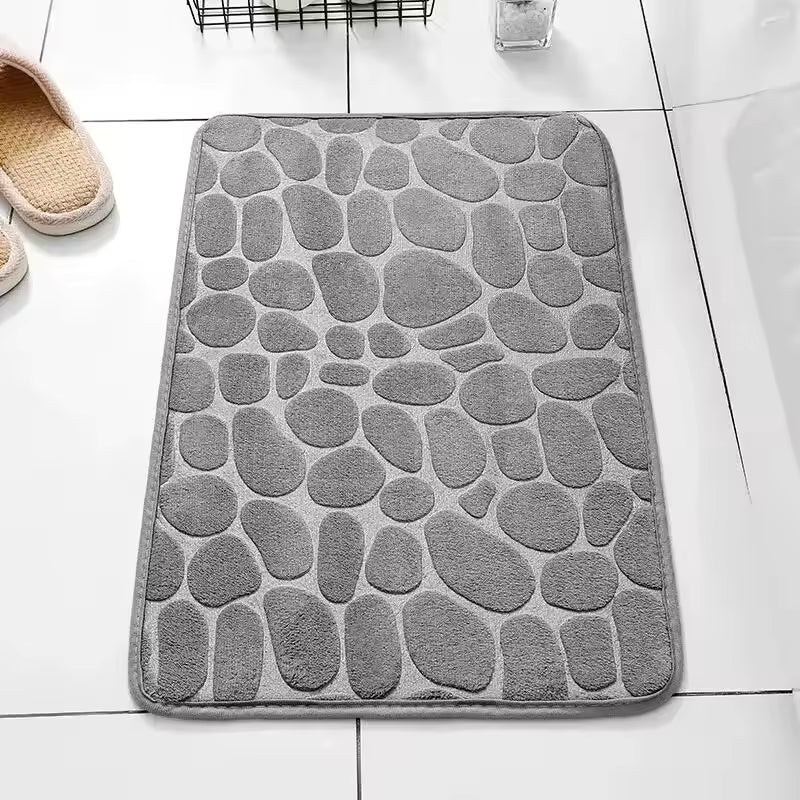 Water absorbing shower carpet