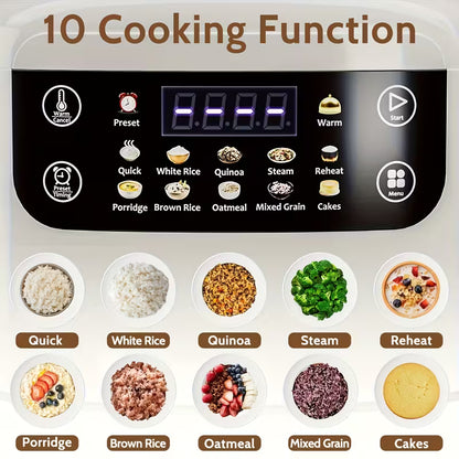 10in 1 electric rice cooker
